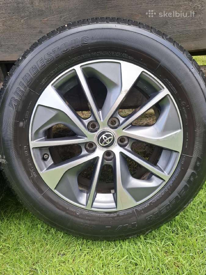 Originalūs Toyota R17 ratlankiai su padangomis - nuotraukos Nr. 3