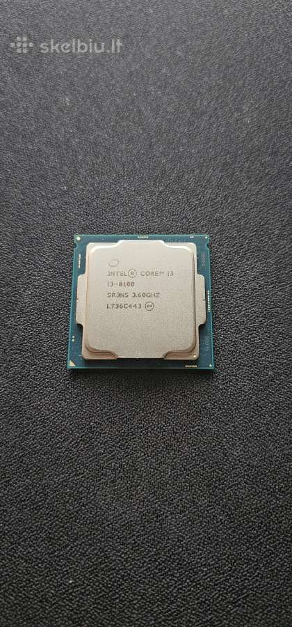 Intel core i3-8100