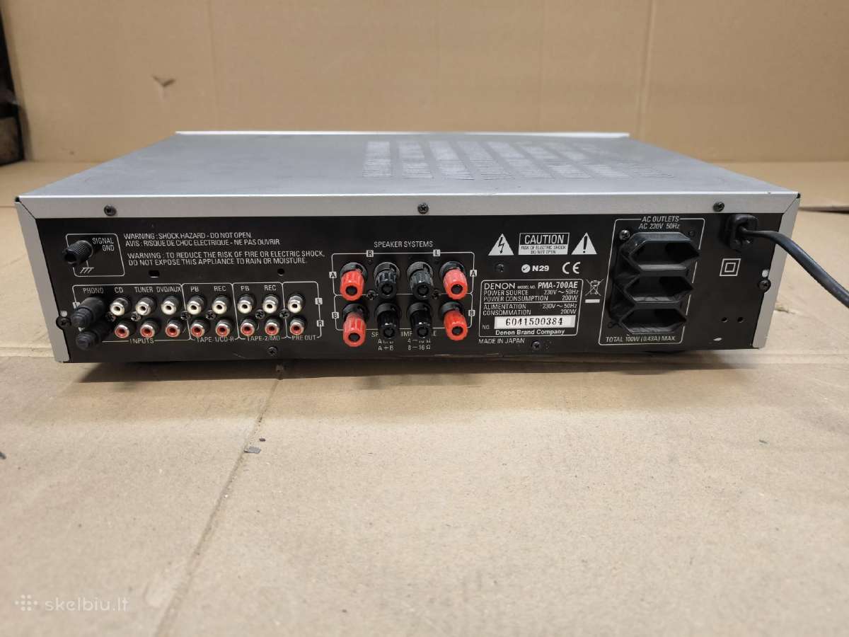 Sony Denon Nad stiprintuvai - nuotraukos Nr. 6