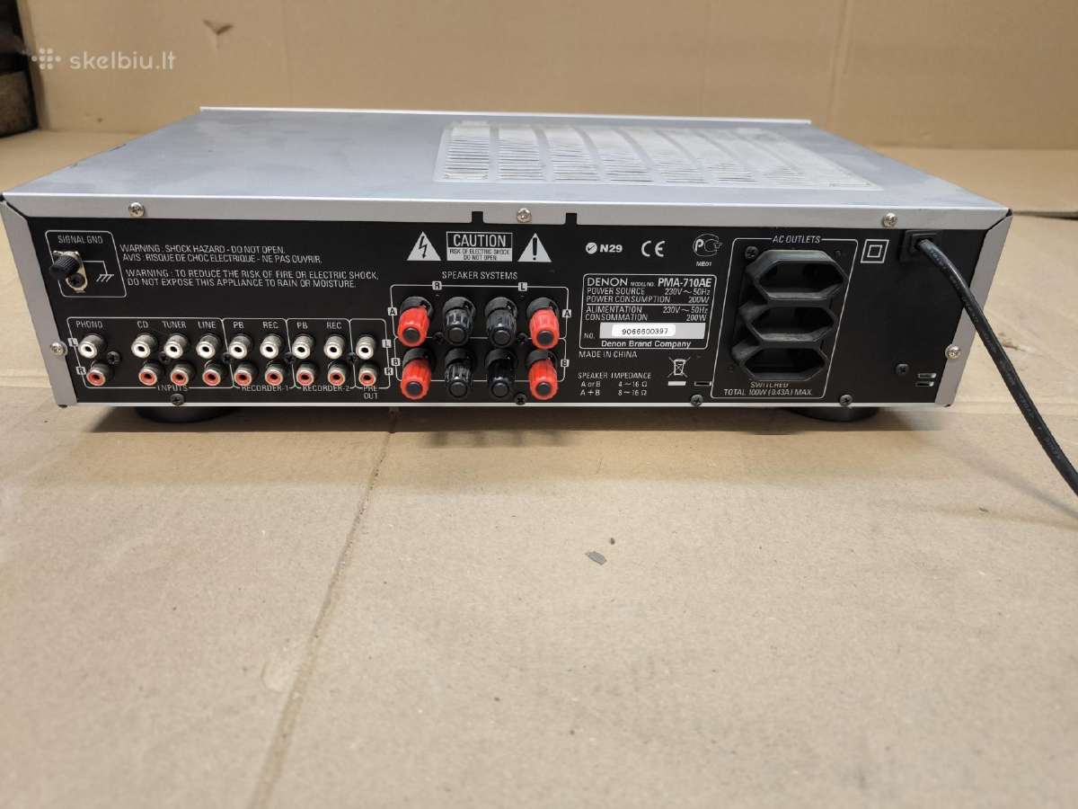 Sony Denon Nad stiprintuvai - nuotraukos Nr. 8
