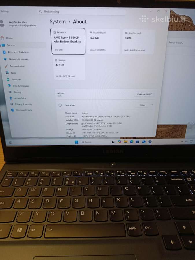Lenovo legion
