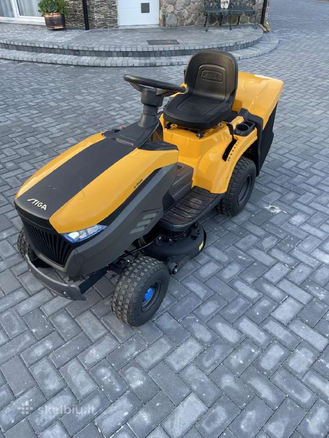 Elektrinis sodo traktoriukas Stiga e-ride c500 - nuotraukos Nr. 2