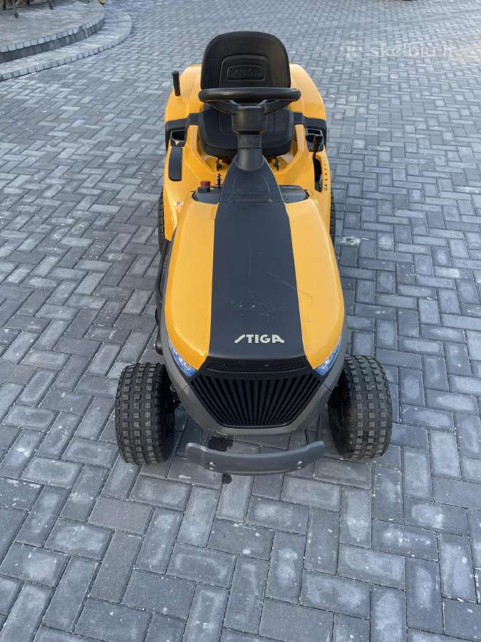 Elektrinis sodo traktoriukas Stiga e-ride c500 - nuotraukos Nr. 5