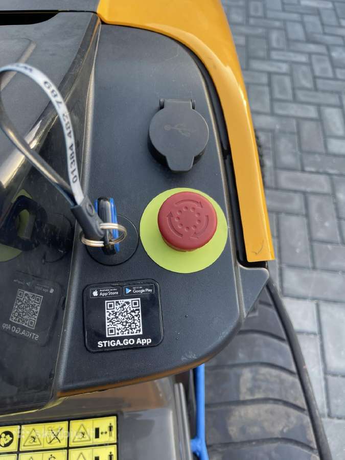 Elektrinis sodo traktoriukas Stiga e-ride c500 - nuotraukos Nr. 9
