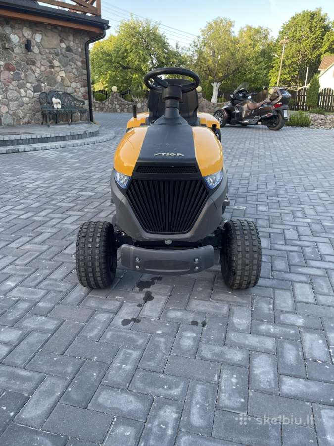 Elektrinis sodo traktoriukas Stiga e-ride c500 - nuotraukos Nr. 10