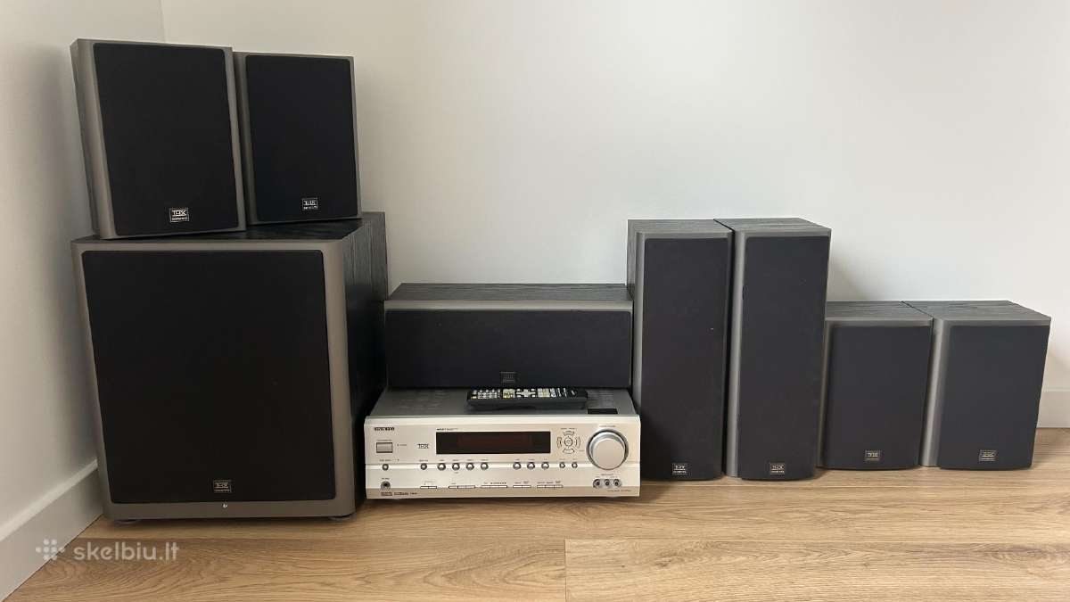 Onkyo 7.1 Thx namų kino sistema