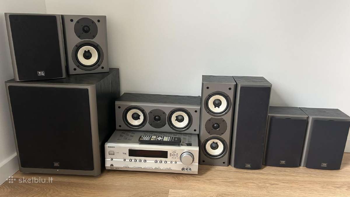 Onkyo 7.1 Thx namų kino sistema - nuotraukos Nr. 2