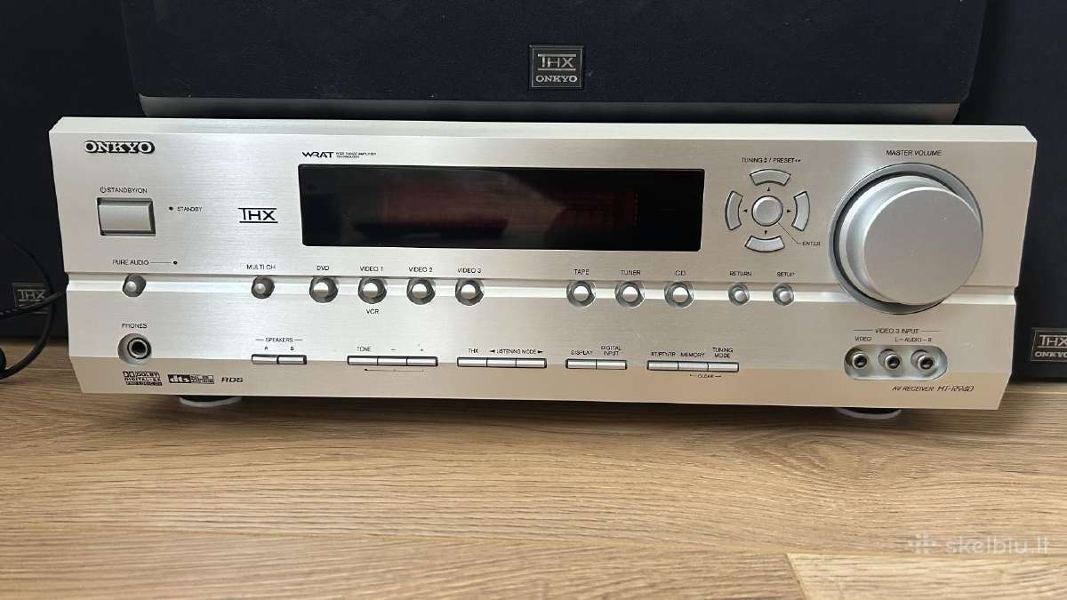 Onkyo 7.1 Thx namų kino sistema - nuotraukos Nr. 3