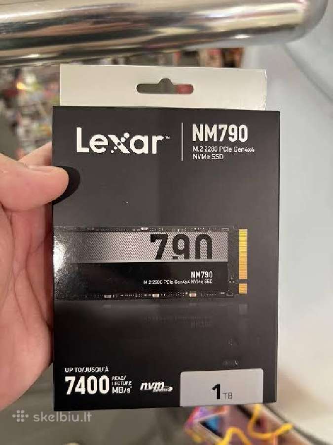 Parduodu/mainau - Lexar Nm790 1tb nvme SSD pcie4.0