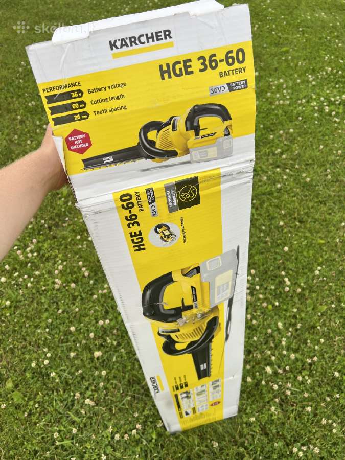 Kärcher gyvatvorių žirklės Hge 36-60 - nuotraukos Nr. 3