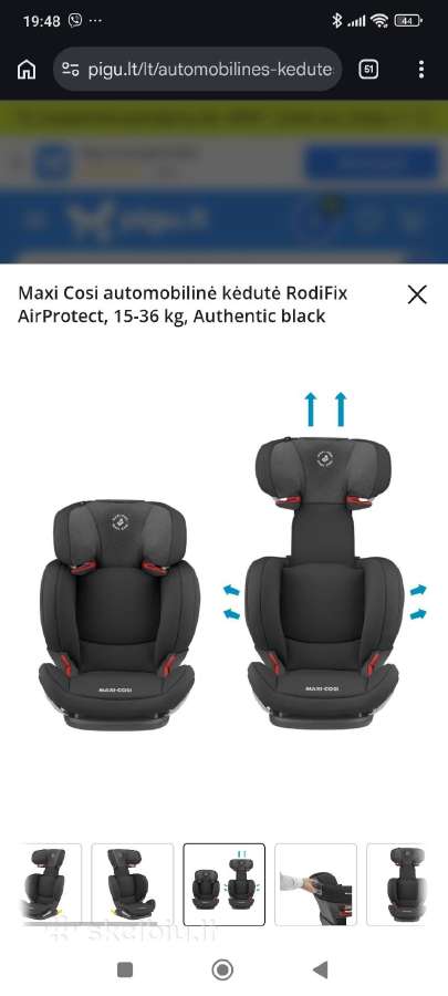 Maxi-cosi kėdutė - nuotraukos Nr. 5