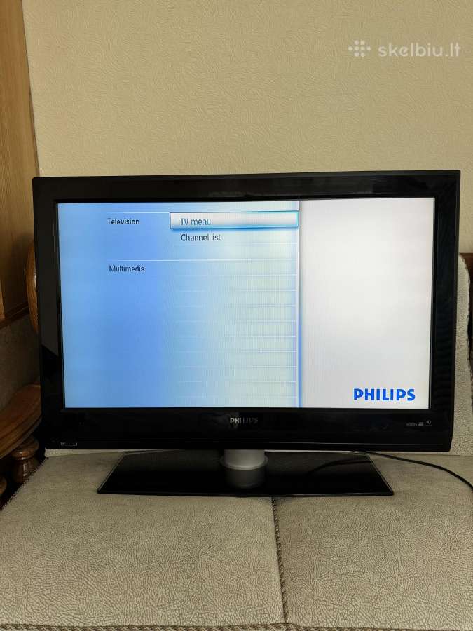 Philips 37 LCD televizorius su pulteliu – veikia - nuotraukos Nr. 2
