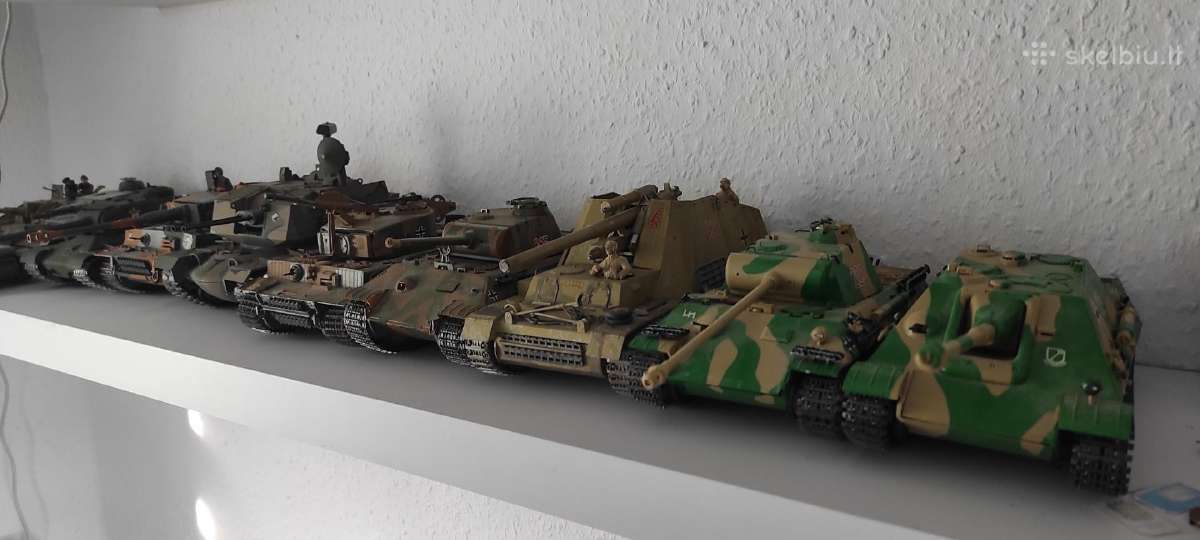 1:35 Tanku modeliukai Vermachtas