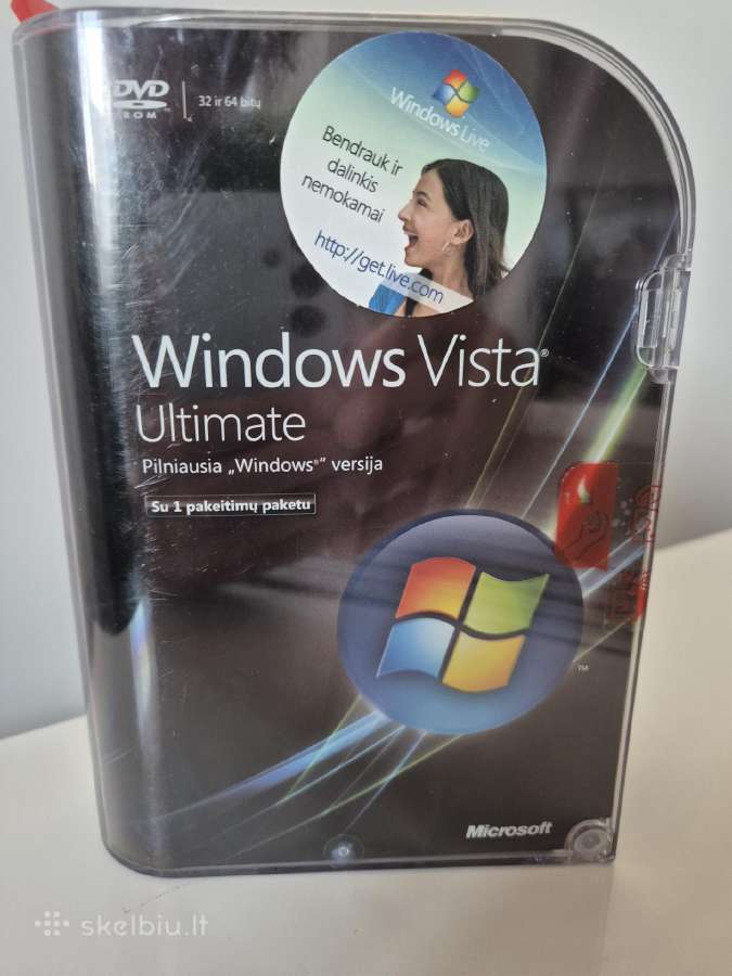 Windows vista ultimtate sealed operacine sistema