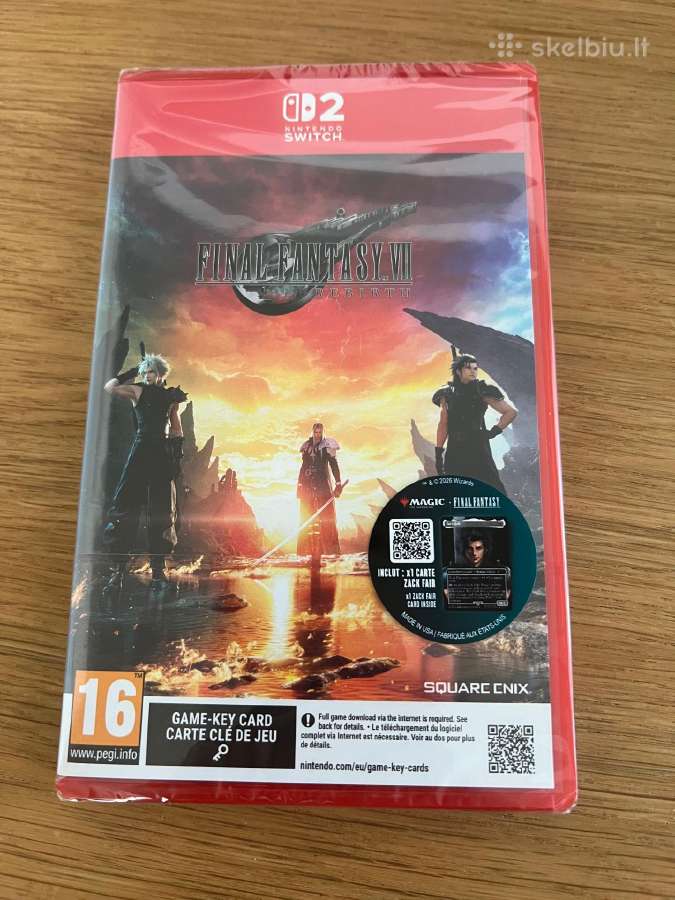 Final Fantasy VII Rebirth (switch 2) naujas