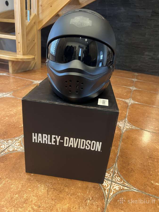 Harley Davidson motociklininko modulinis šalmas