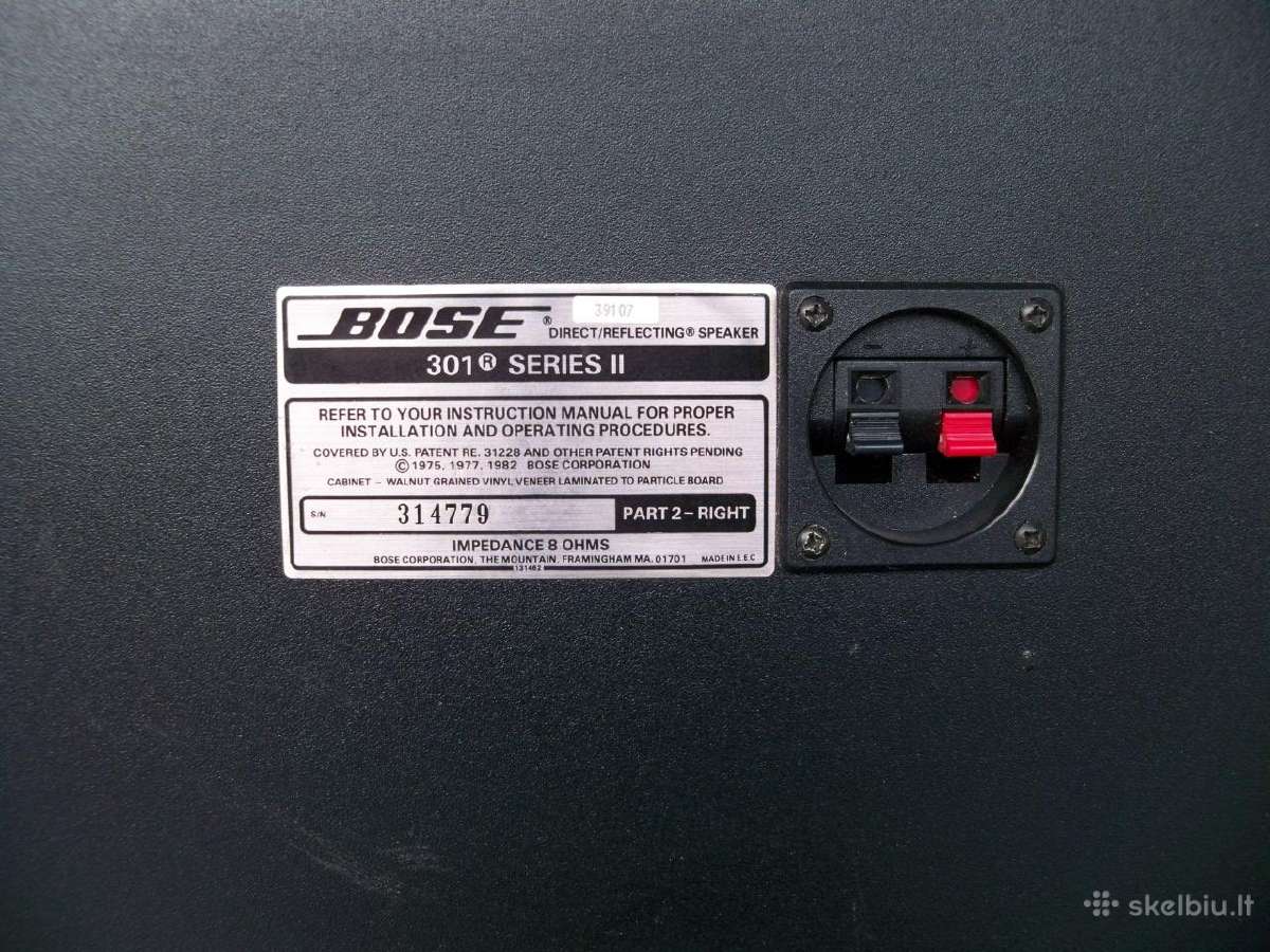 Bose 601 III,301series II, 2000 Lx, klassic 70 - nuotraukos Nr. 20