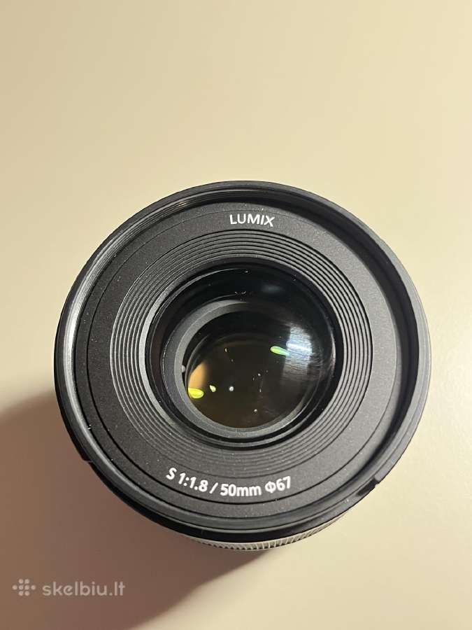 Panasonic Lumix S 50mm f/1.8 objektyvas