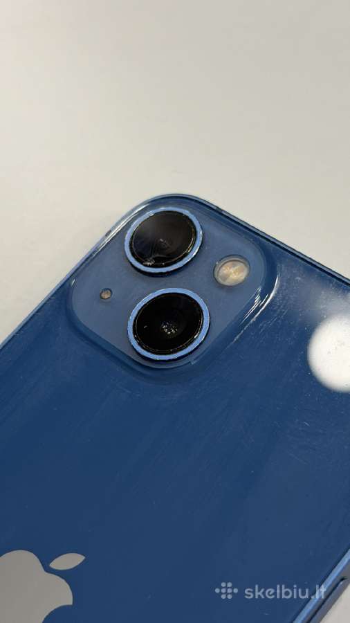 iPhone 13 256 GB Blue + dėklai + stikliukai - nuotraukos Nr. 2