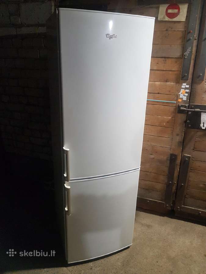 Šaldytuvas Whirlpool 187 cm su šaldikliu, A++