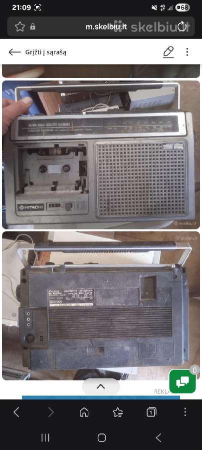 Philips panasonic hitachi magnetolos-bombox - nuotraukos Nr. 27