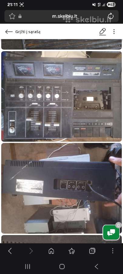 Philips panasonic hitachi magnetolos-bombox - nuotraukos Nr. 28