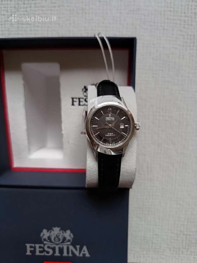Moteriškas laikrodis Festina su logotipu - nuotraukos Nr. 2