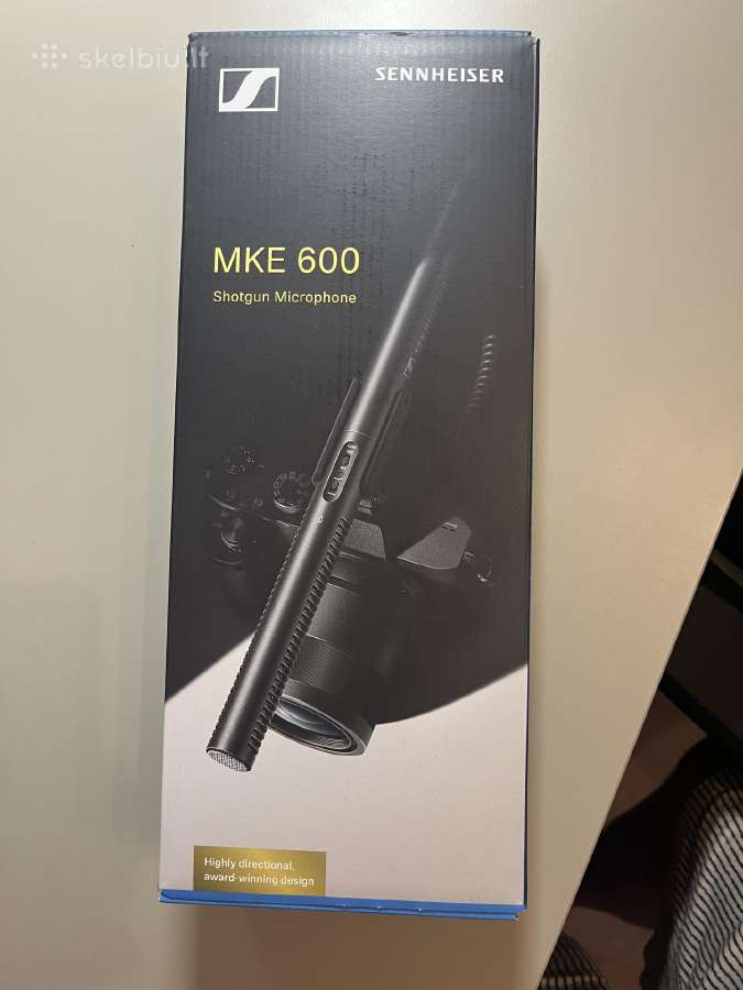 Sennheiser Mke 600 mikrofonas