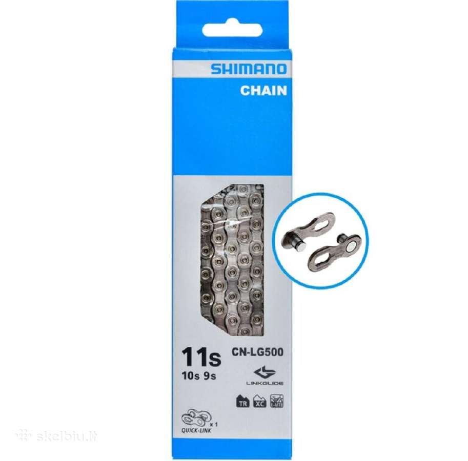 Nauja grandinė Shimano Cn-lg500 (116 narelių)