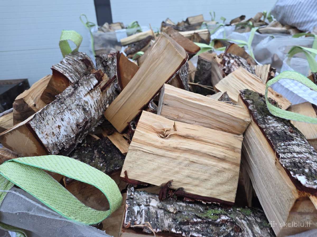 Beržinės malkos didmaišiais 1.6m3 - nuotraukos Nr. 2