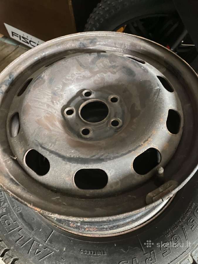 Skardiniai ratlankiai “15 VW - nuotraukos Nr. 5