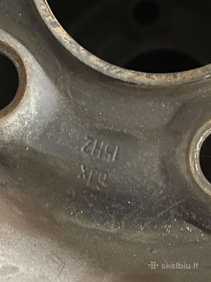 Skardiniai ratlankiai “15 VW - nuotraukos Nr. 7