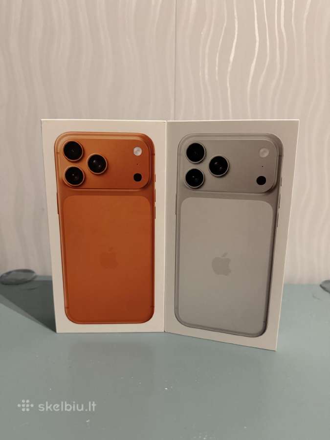 Naujas! Apple iPhone 17 Pro Max 256gb su garantija