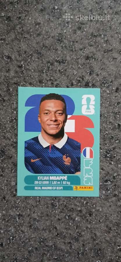 Panini lipdukai 2026 Pasaulio Futbolo Čempionato