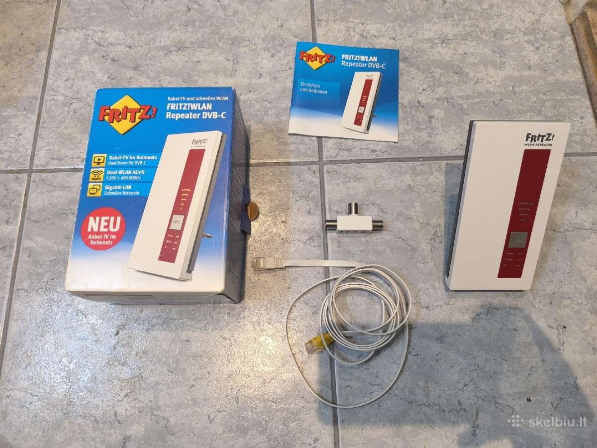 Fritz! Wlan Repeater Dvb-c TV - nuotraukos Nr. 3
