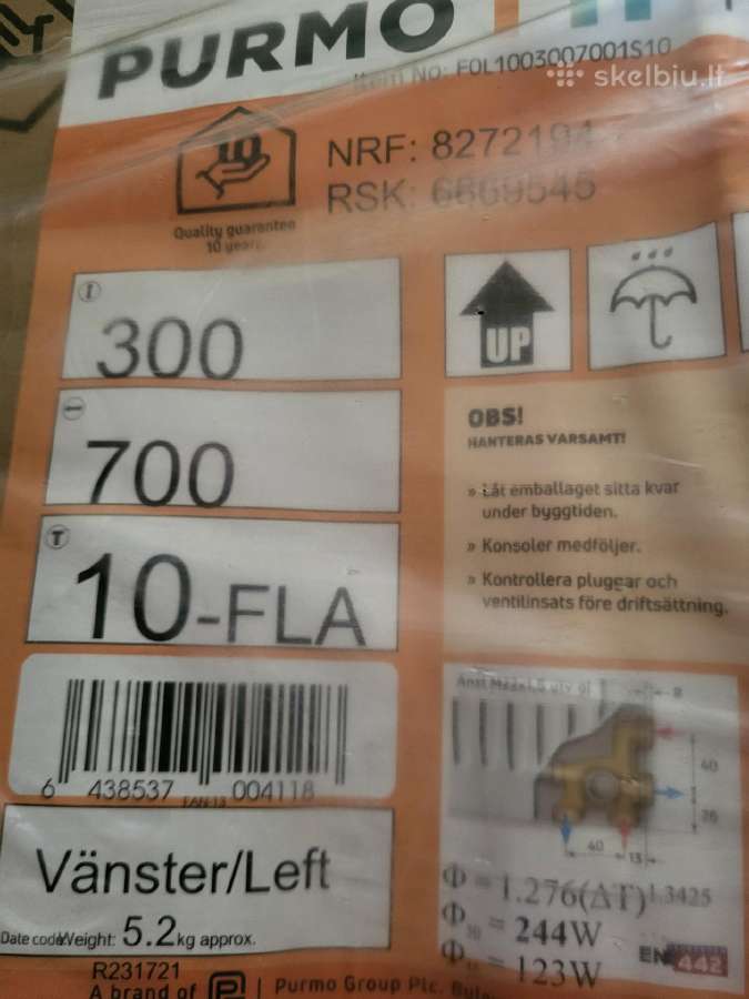 Nauji radiatoriai nuo 20€ - nuotraukos Nr. 3