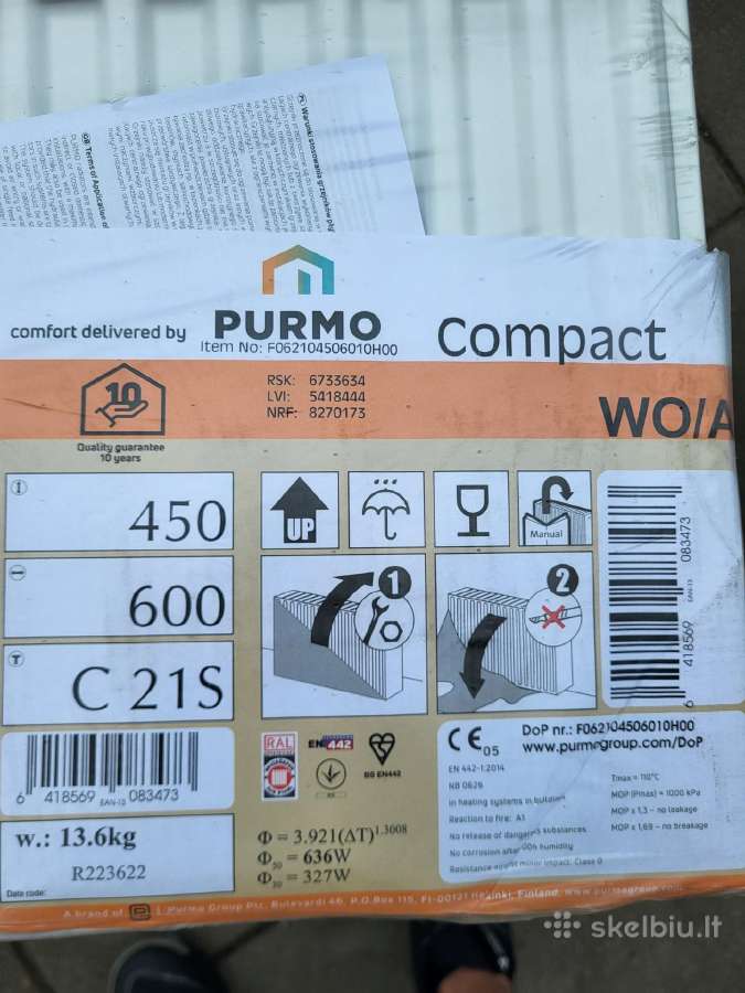 Nauji radiatoriai nuo 20€ - nuotraukos Nr. 7