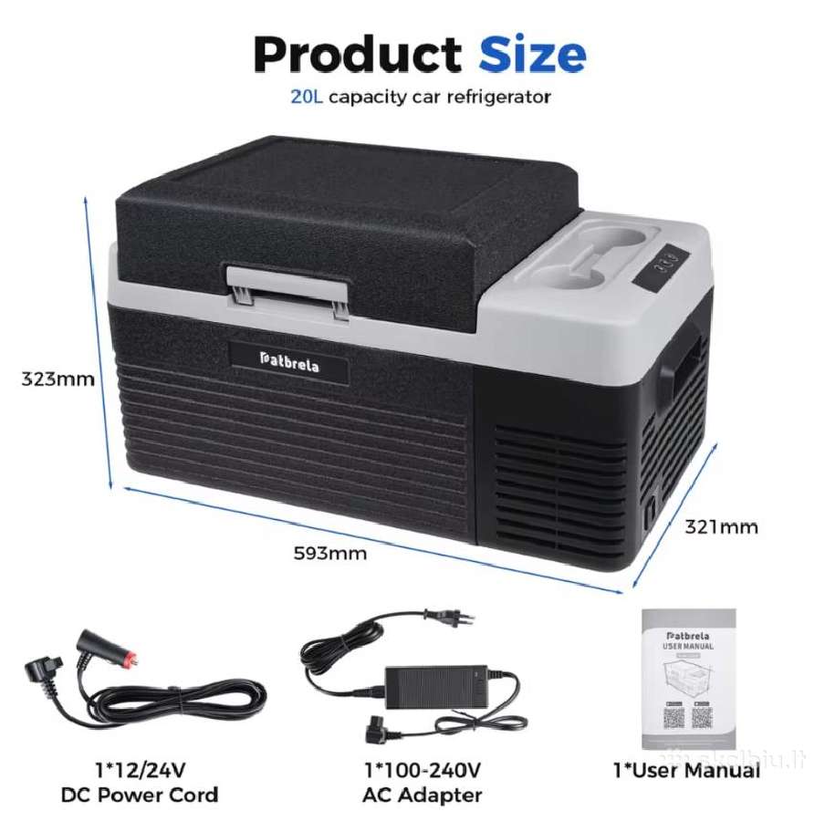 Patbrela 20l / 40l / 45l su Bluetooth - nuotraukos Nr. 4