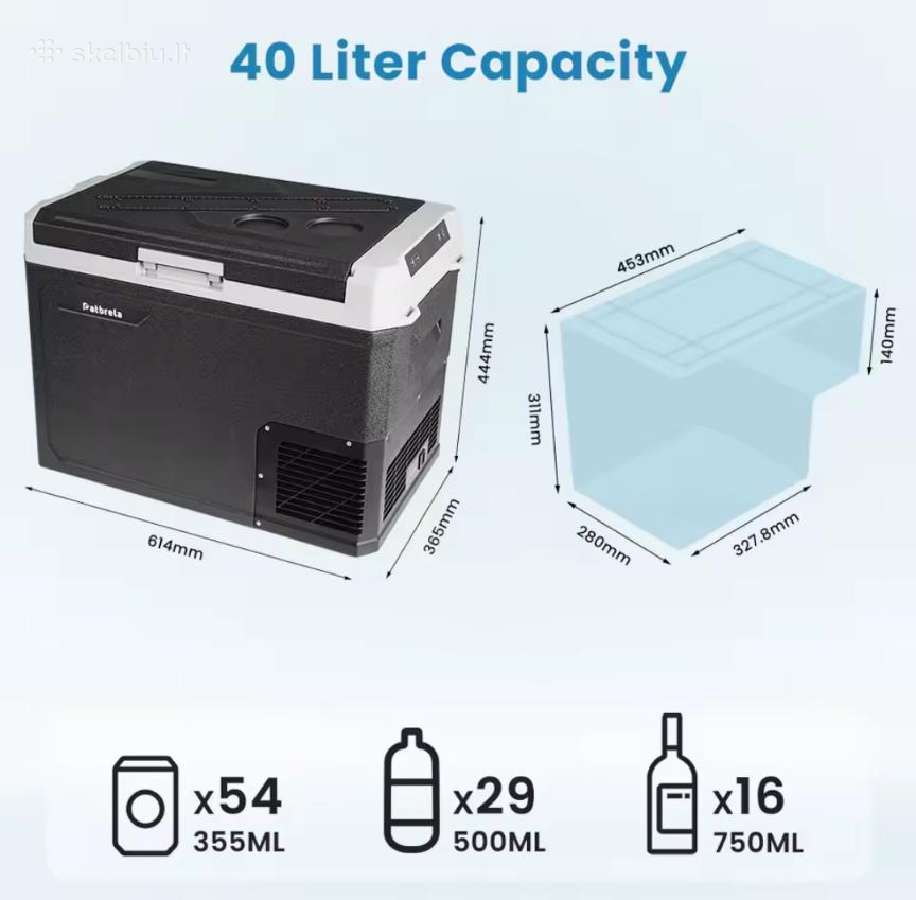 Patbrela 20l / 40l / 45l su Bluetooth - nuotraukos Nr. 16