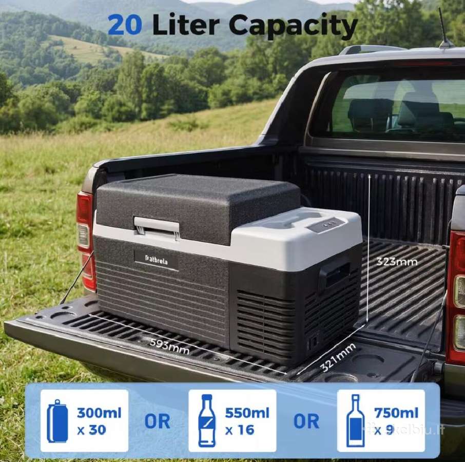 Patbrela 20l / 40l / 45l su Bluetooth - nuotraukos Nr. 24