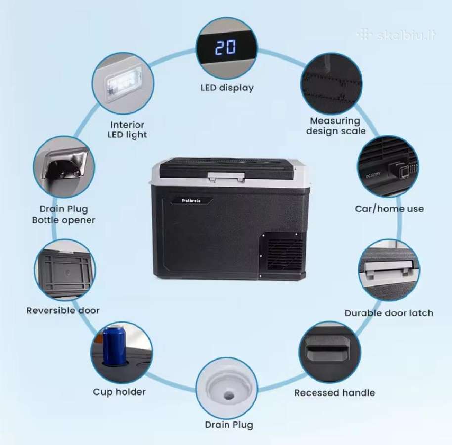 Patbrela 20l / 40l / 45l su Bluetooth - nuotraukos Nr. 18