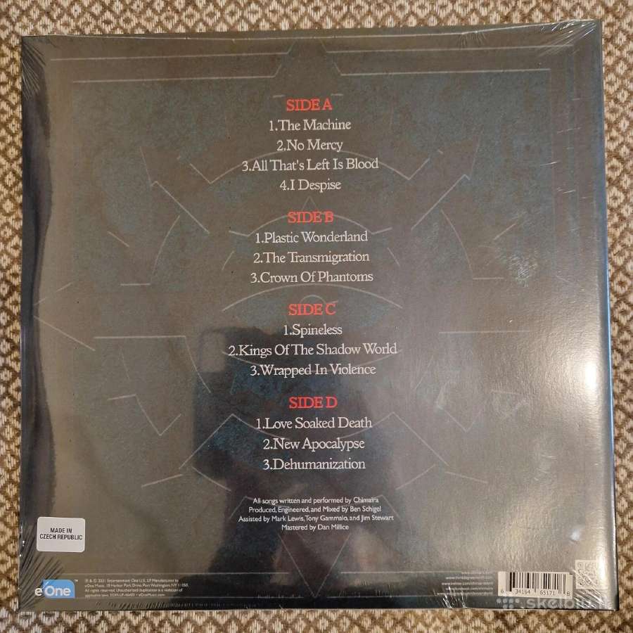 Chimaira - Crown Of Phantoms / 2xlp Vinyl / Glow I - nuotraukos Nr. 3