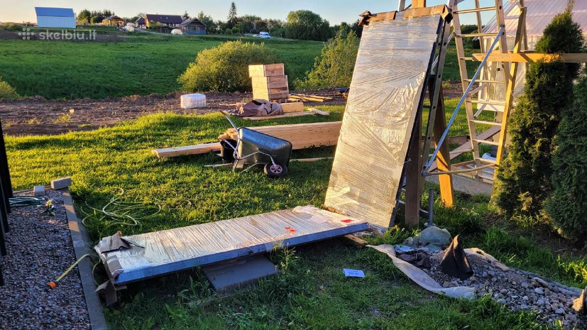 Lauko durys 200x100 estetinis defektas