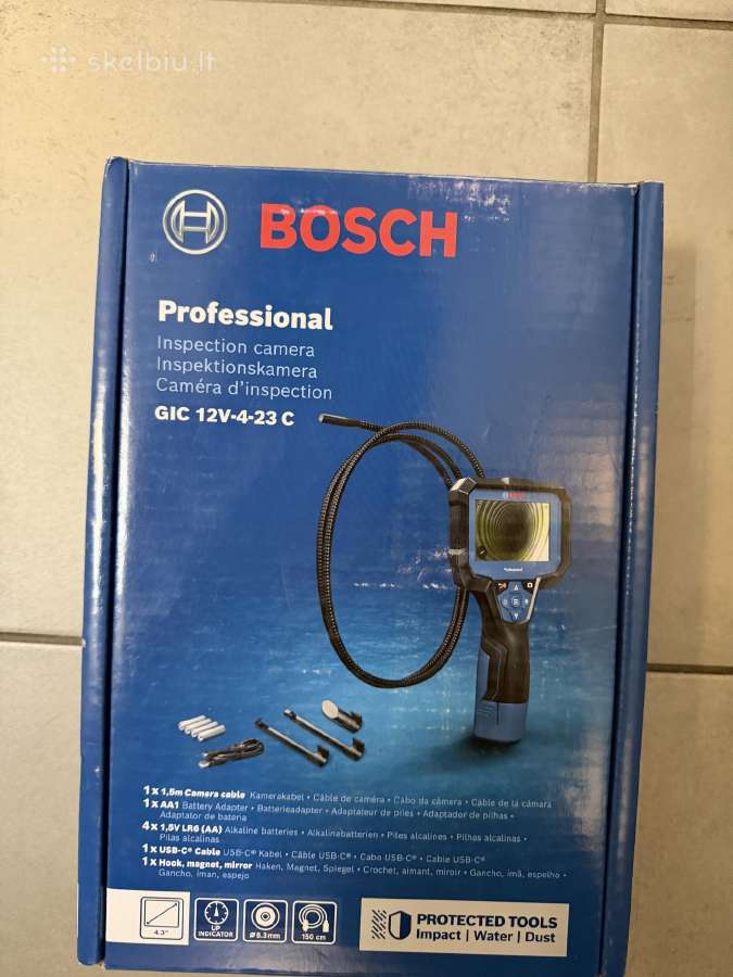 Bosch Pro Gic 12v-4-23 C Apžiūros kamera