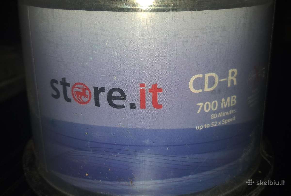 Store.IT CD-r 700mb 52x 50vnt - nuotraukos Nr. 4