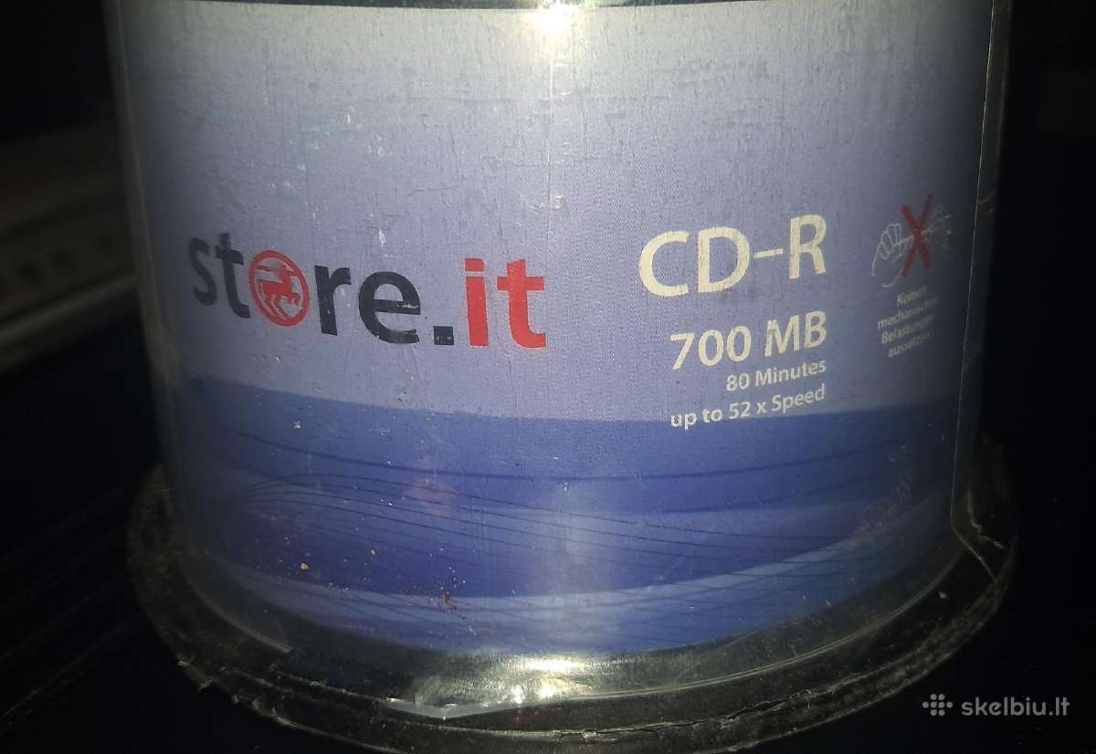 Store.IT CD-r 700mb 52x 50vnt - nuotraukos Nr. 5