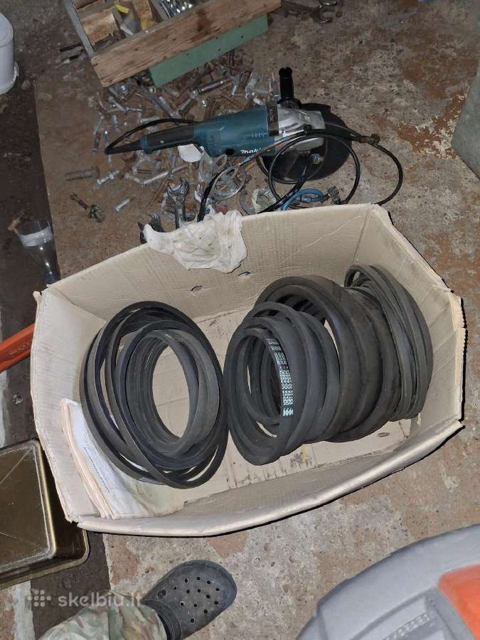 Sampo 600, Sampo650 diržai