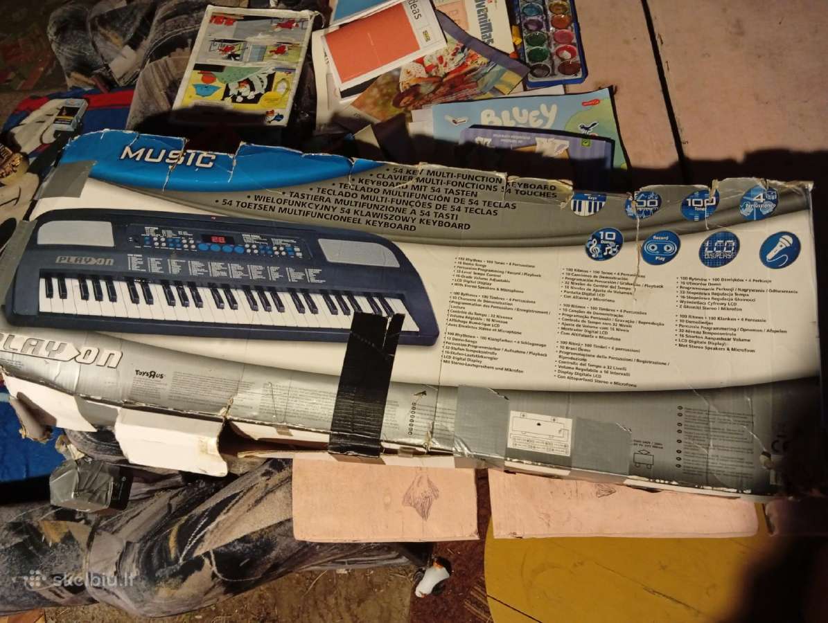 Playon 49 klavišų elektroninis pianinas/sintezator - nuotraukos Nr. 2