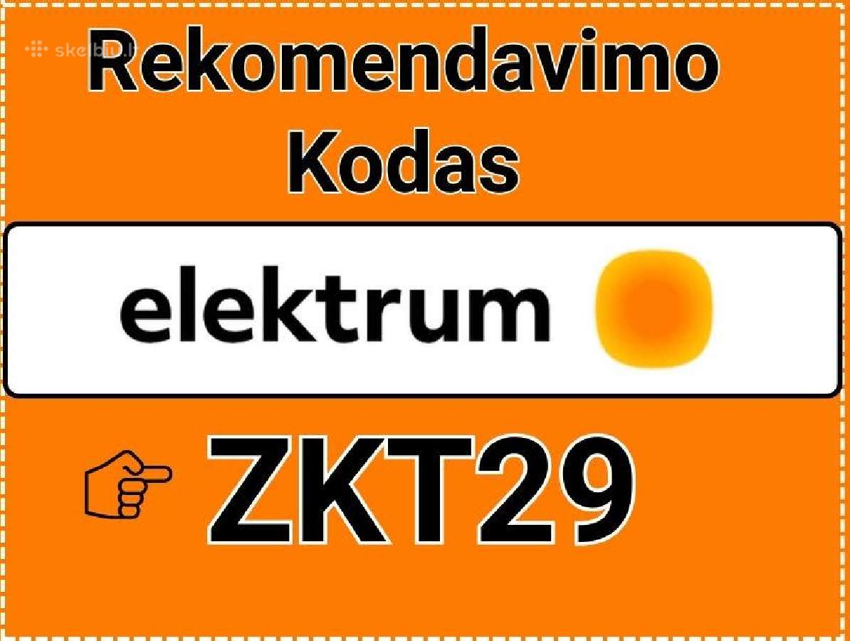 Elektrum Kodas Zkt29 - 15€ Dovana - nuotraukos Nr. 2