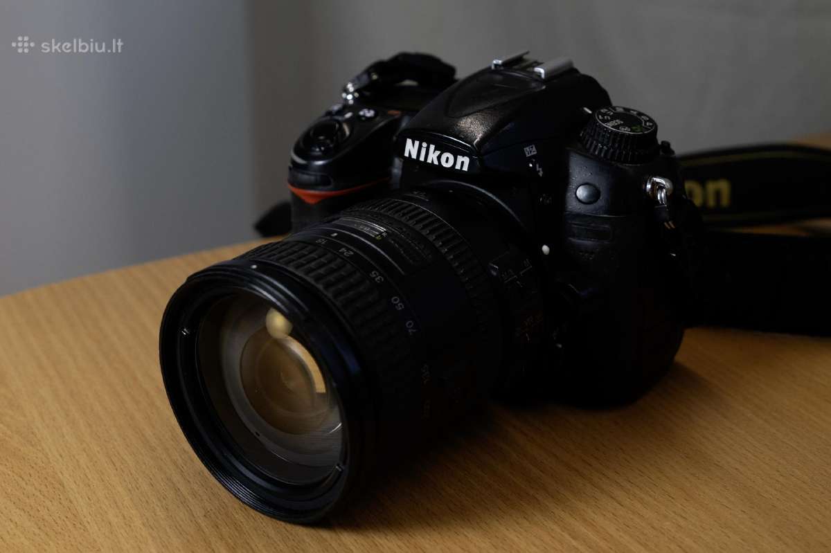 Nikon D7000 su priedais - nuotraukos Nr. 2